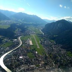 Flugwegposition um 14:29:02: Aufgenommen in der Nähe von Innsbruck, Österreich in 1533 Meter